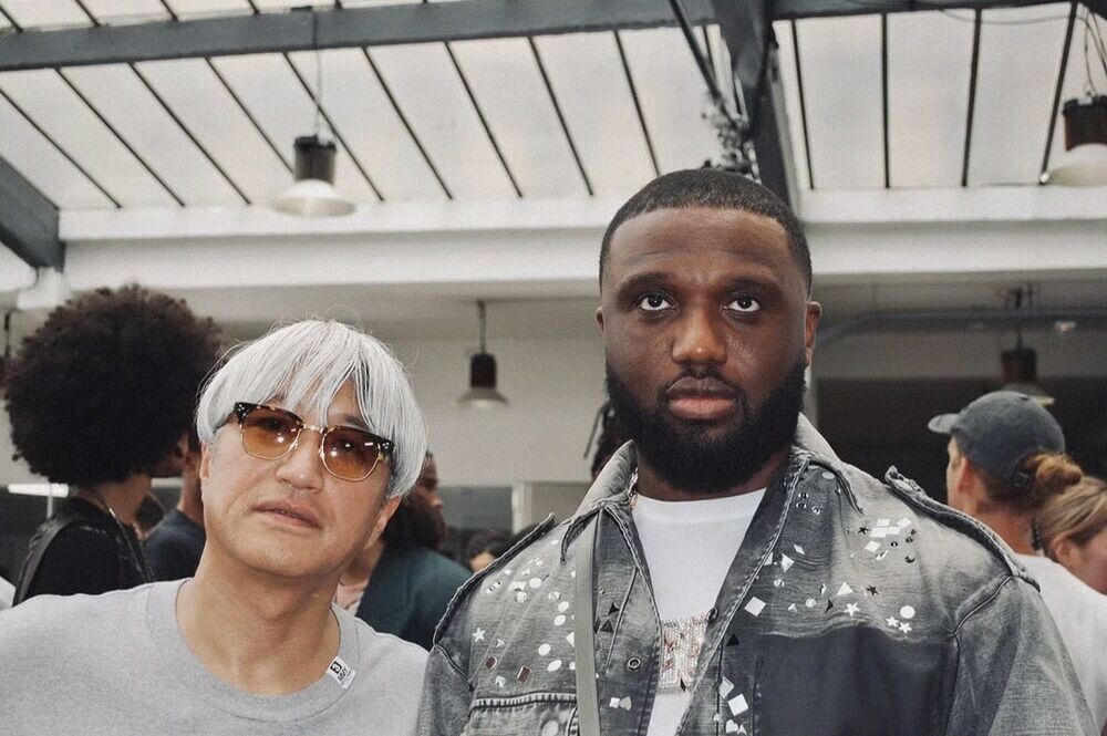 Two men in glasses and denim